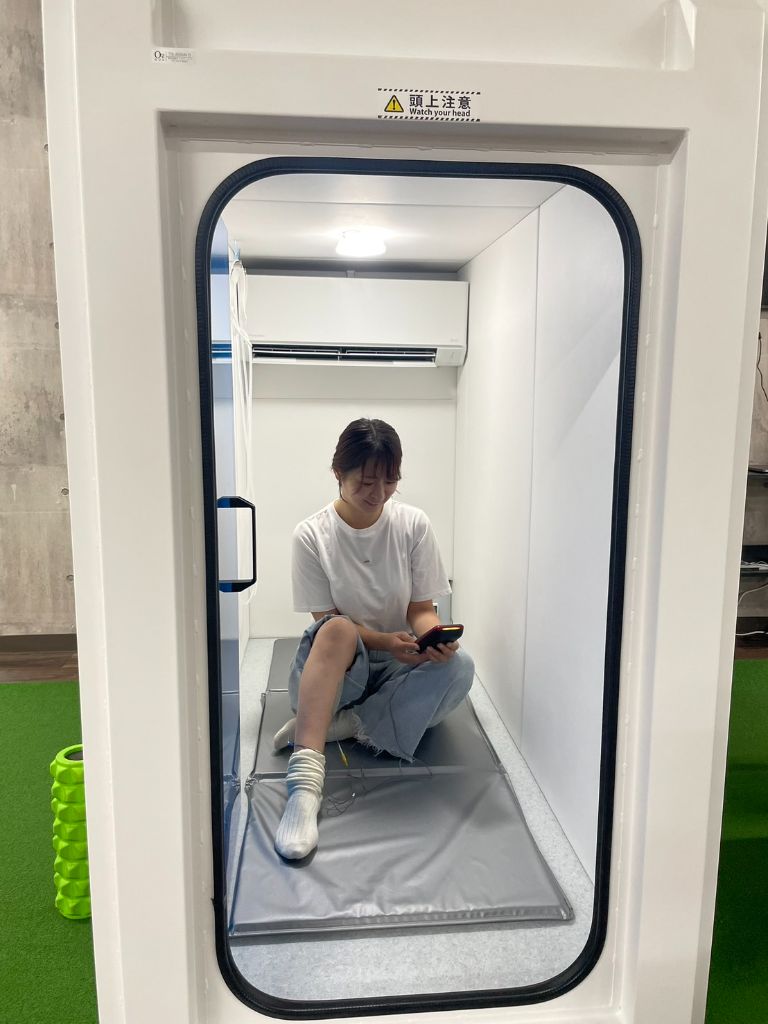 中村葵さんとO2BOX酸素ボックス